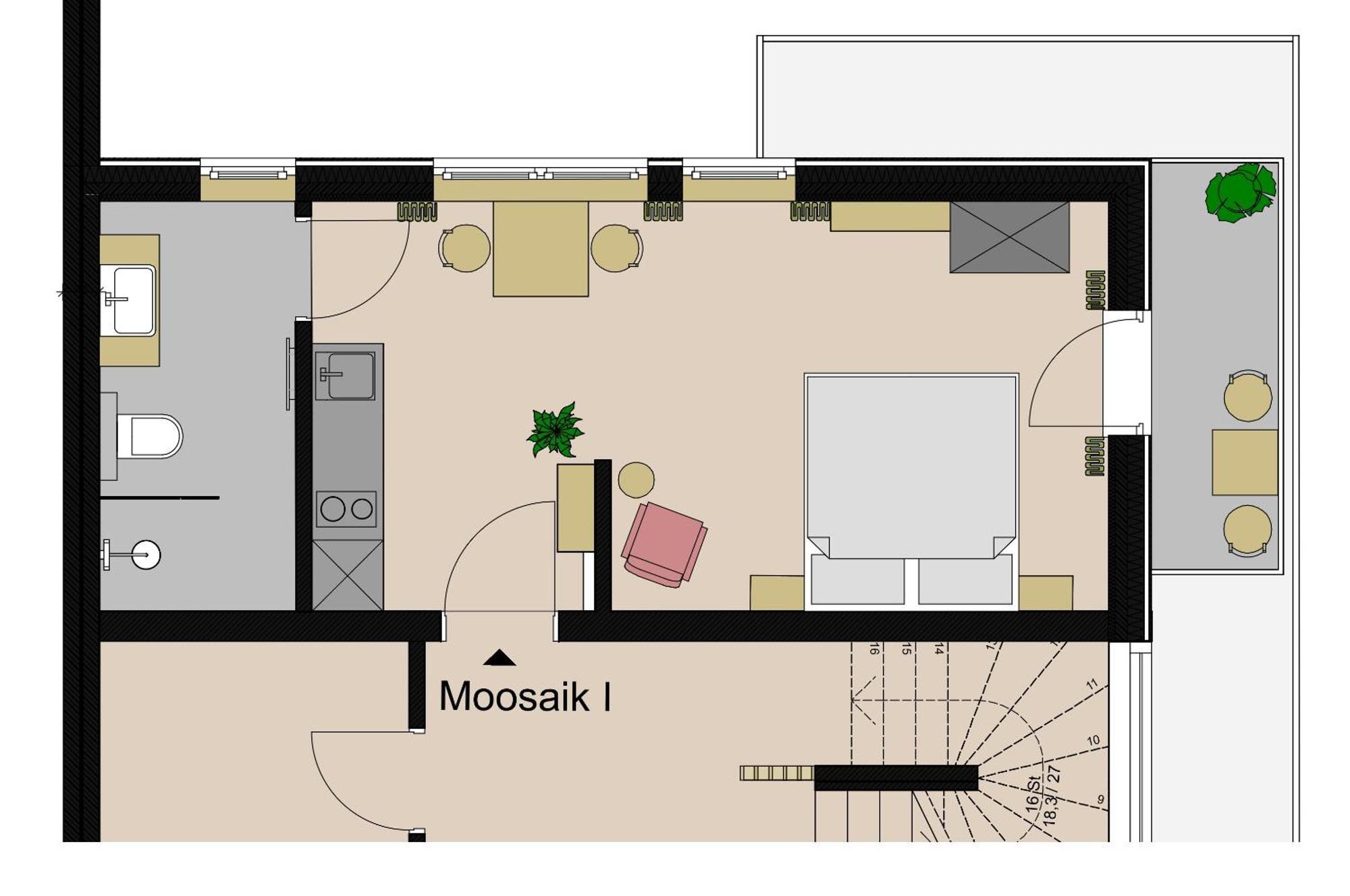 Moosaik Appartements شتروبل المظهر الخارجي الصورة